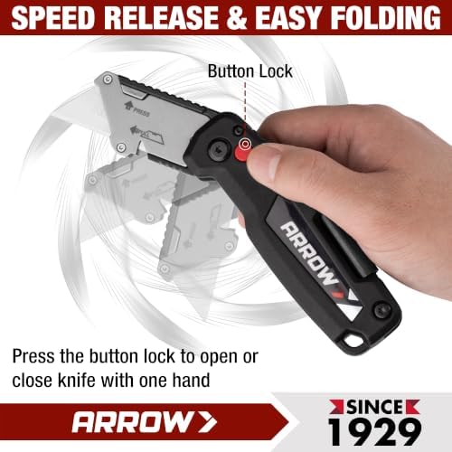 ARROW Utility Knife with Screwdriver, 2-in-1 Box Cutter Multitool - Image 6