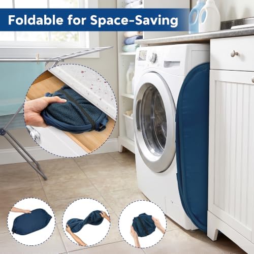 Pop Up Laundry Hamper with Convenient Bags, Upgrade Collapsible Laundry Baskets, Foldable Laundry Basket Mesh Light Weight, Easy to Carry Clothes Hampers for Laundry, Dorm, Toys, Travel 5 Pack - Image 4