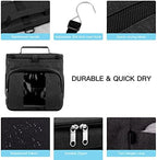 Bukere Shower Caddy Tote Bag, Portable Shower Caddy for College Dorm Travel, Separate Compartment, Large Capacity, Quick Dry Mesh Base, Hanging Toiletry Bath Bag for Student, Gym, Camp, Women Men - Image 4