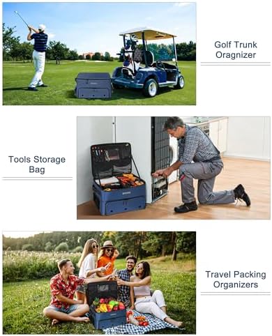 Golf Trunk Organizer, 2-Layer Storage with Golf Accessories - Image 6
