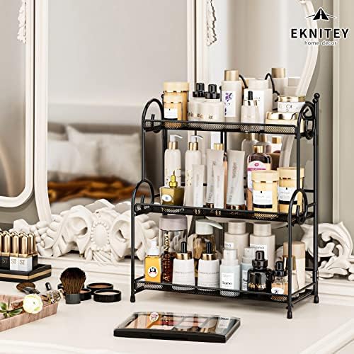 EKNITEY Bathroom Counter Organizer - 3 Tier Spice Rack(No Assembly) - Image 2