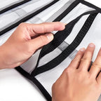 Small Roll Up Storage Bag, 6 Pockets Roll Up Tool Kit, Suitable for Mechanics, Kitchen Storage, Art Sketching, Travelling, Potter's Tools, Office Objects, Transparent and Visible, Space-Saving 4 Pack - Image 4
