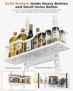 EVERIE Over the Door Pantry Organizer, 9-Tier Heavy Duty Door Storage Rack with Solid Bottom Baskets, Stable No-Bumping Design, Adjustable Hanging Shelves for Kitchen Pantry - Image 4
