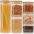 ComSaf Glass Storage Containers Set of 6 (2.2Qt/1.2Qt/0.8Qt/0.6Qt*3) by ComSaf
