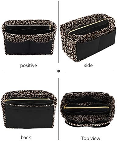 LEXSION Felt Purse Organizer Insert, Tote Bag Shaper Dividers with 5 Sizes - Image 3