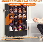 Ofiray-home Over the Door Shoe Organizer, 30-40 Pairs - Image 3