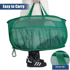 Collapsible Laundry Baskets, Upgrade Pop Up Laundry Hamper with Convenient Bags, Foldable Laundry Basket Mesh Light Weight, Easy to Carry Clothes Hampers for Laundry, Dorm, Toys, Travel Green - Image 6