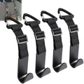 Amooca 4 Pack Anti-drop Headrest Hooks Adjustable Car Seat Organizer by Amooca
