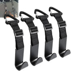 Amooca 4 Pack Anti-drop Headrest Hooks Adjustable Car Seat Organizer by Amooca