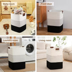 Laundry Hamper 96L Extra Large Laundry Basket, Woven Blanket Basket - Image 6