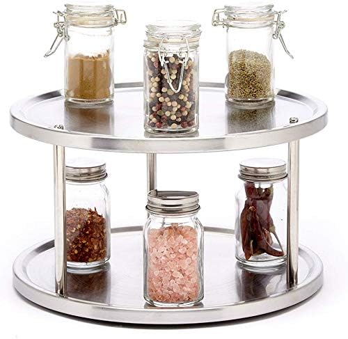 Simpli-Magic 2-Tier, Brushed Stainless Steel,Silver - Image 2