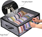 AVLA 4 Pack Hat Storage for Baseball Caps, Non-woven Wide Hat Organizer, Large Sports Hat Storage Bag, Hat Racks Holder for Closet with 2 Sturdy Handles, Hat Organizer Case Capbox for Home Travel - Image 4