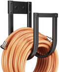 Garden Hose Holder Wall Mount - Metal Water Hose Hanger for Outside, Durable Hook for Garden, Garage, or Yard Storage by pickpiff