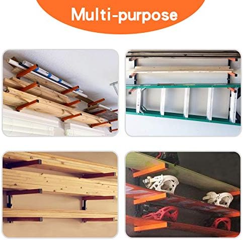 Ultrawall Wall Mount Wood Organizer and Lumber Storage Rack with 3-Level - Image 5