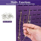 RESOVO Hanging Earrings Organizer & Holder 1 Pack - Image 4