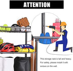 Mythinglogic Sports Equipment Organizer for Garage with Golf Bag Storage - Image 5