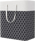 StorageRight Laundry Basket Hamper, 100L Clothes Storage, Clover Black by StorageRight