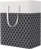 StorageRight Laundry Basket Hamper, 100L Clothes Storage, Clover Black by StorageRight