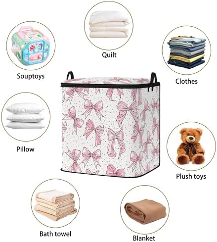 2pcs blanket storage bag for under bed,closet organizers 95L - Image 2