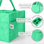 Mr. Pen- Baby Diaper Caddy Organizer, Green - Image 3