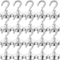 DIYMAG Magnetic Hooks 20pcs 85lbs Cruise Essentials 2026 Magnet Hook by DIYMAG