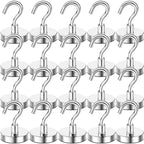 DIYMAG Magnetic Hooks 20pcs 85lbs Cruise Essentials 2026 Magnet Hook by DIYMAG