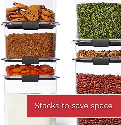 Rubbermaid Brilliance Pantry Airtight Food Storage Container, BPA-Free 7.8 Cup, Ideal for Brown Sugar - Efficient, Leak-Proof and Dishwasher-safe - Image 5