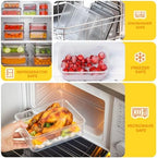 52 PCS Food Storage Containers with Lids Airtight (26 Lids & 26 Containers) - Image 5