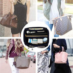 OMYSTYLE Purse Organizer Insert, Felt Tote Bag Organizer Insert with 5 Sizes, Handbag Dividers for Inside Purse, Compatible with Longchamp, Neverful, Speedy and More - Image 5