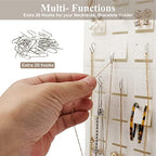 RESOVO Extra Large Hanging Earrings Organizer & Holder - Image 4