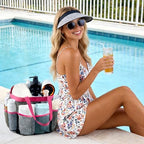 Mesh Shower Caddy Portable - 9 Pockets, Shower Bag for Dorm Room Camping - Image 6