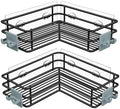 Nieifi Corner Shower Shelves, Adhesive Shower Caddy, Bathroom Organization by Nieifi
