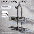 GAOKASE Aluminum Shower Caddy Hanging, Never Rust Shower Organizer - Image 6