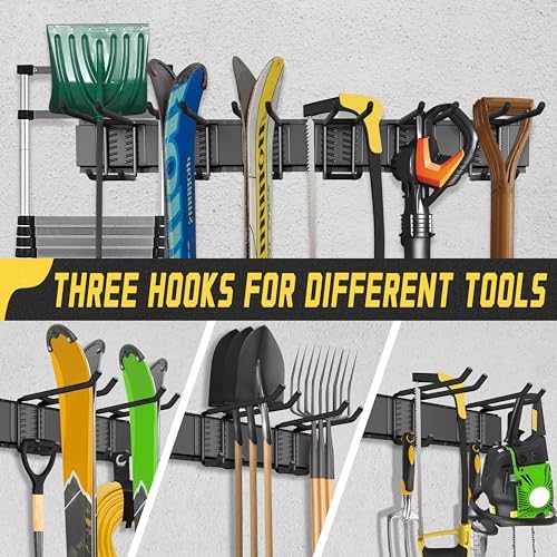 klasit Garage Wall Organizer,21Pack Carries 1200 lbs,Garden Tool Organizer - Image 6