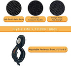 Heavy Duty Magnetic Hook, Magnetic Tool Holder, Magnetic Garage Hooks, Extension Cord Strap for Cable, Rope, Wire Storage in Garage,Workshop,RV,Pick-up(Dia.2.59" Magnet * 2Pcs) - Image 5