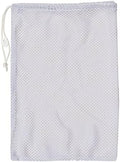 Champion Sports Mesh Equipment Bag – Heavy-Duty Nylon Drawstring Bag with Lock & ID Tag, Breathable Storage Sack for Balls, Swim Gear, Laundry & Toys, Multiple Sizes & Colors by ChampionSports