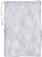 Champion Sports Mesh Equipment Bag – Heavy-Duty Nylon Drawstring Bag with Lock & ID Tag, Breathable Storage Sack for Balls, Swim Gear, Laundry & Toys, Multiple Sizes & Colors by ChampionSports