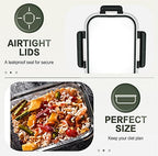KOMUEE 10 Packs 30 oz Glass Meal Prep Containers with Lids - Image 3