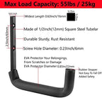 Garage Hooks, 10" Heavy Duty Garage Storage Tool Hangers, Wall Mount Storage Hooks for Garden Tools, Ladders, Bikes, Bulky Items - Image 3
