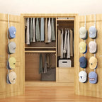 SWTYMIKI Over Door Hat Organizer - 3 Packs Metal Hanging Hat Rack with 12 Hooks Design, Baseball Cap Hanger Organizer Storage Holds up to 60 Caps for Door, Bedroom, Closet - Image 5