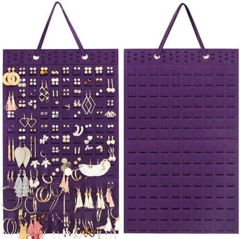 RESOVO Hanging Earrings Organizer & Holder 1 Pack by RESOVO