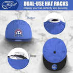 Niunuerga 24 Pack Hat Hooks for Wall, Strong Adhesive Hat Rack for Baseball Caps, Minimalist Hat Organizer Display for Home Decor, Hat Hold Hanger for Wall, Door, Closet, No Drilling (White) - Image 2
