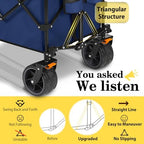 Sekey 300L Extended Collapsible Wagon, 660 lb Capacity, 48 in Long - Image 3