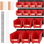 14pc Wall-Mounted Organizer V1 V2 V3 Master Combo Set Red by LEADLOONG