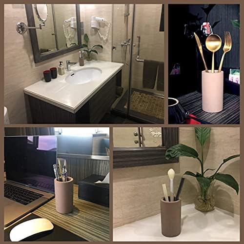 Handmade Diatomite Drying Stone Toothbrush Holder Stand (Brown) - Image 2