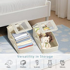 Hat Storage for Baseball Caps, 2 Pack Hat Boxes for 30 Caps - Image 7