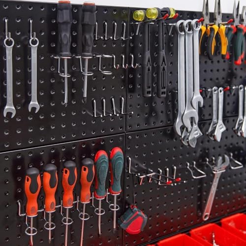 Ultrawall Metal Pegboard Wall Panels, Peg Boards for Garage Tool Storage - Image 5
