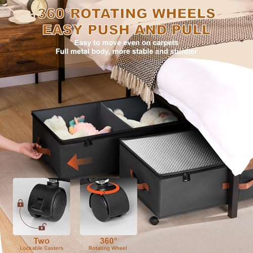 Under Bed Storage Container for Bedroom: - Image 3