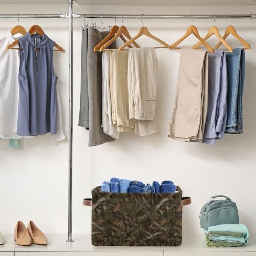 Camouflage Rectangular Storage Basket Organizer Bin Shelf Baskets For Clothes Gifts For Home Office Dorm - Image 5