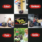 dbest Products Quik Cart Pockets Bundle Sport - 10 Pocket - Black & Red - Image 5